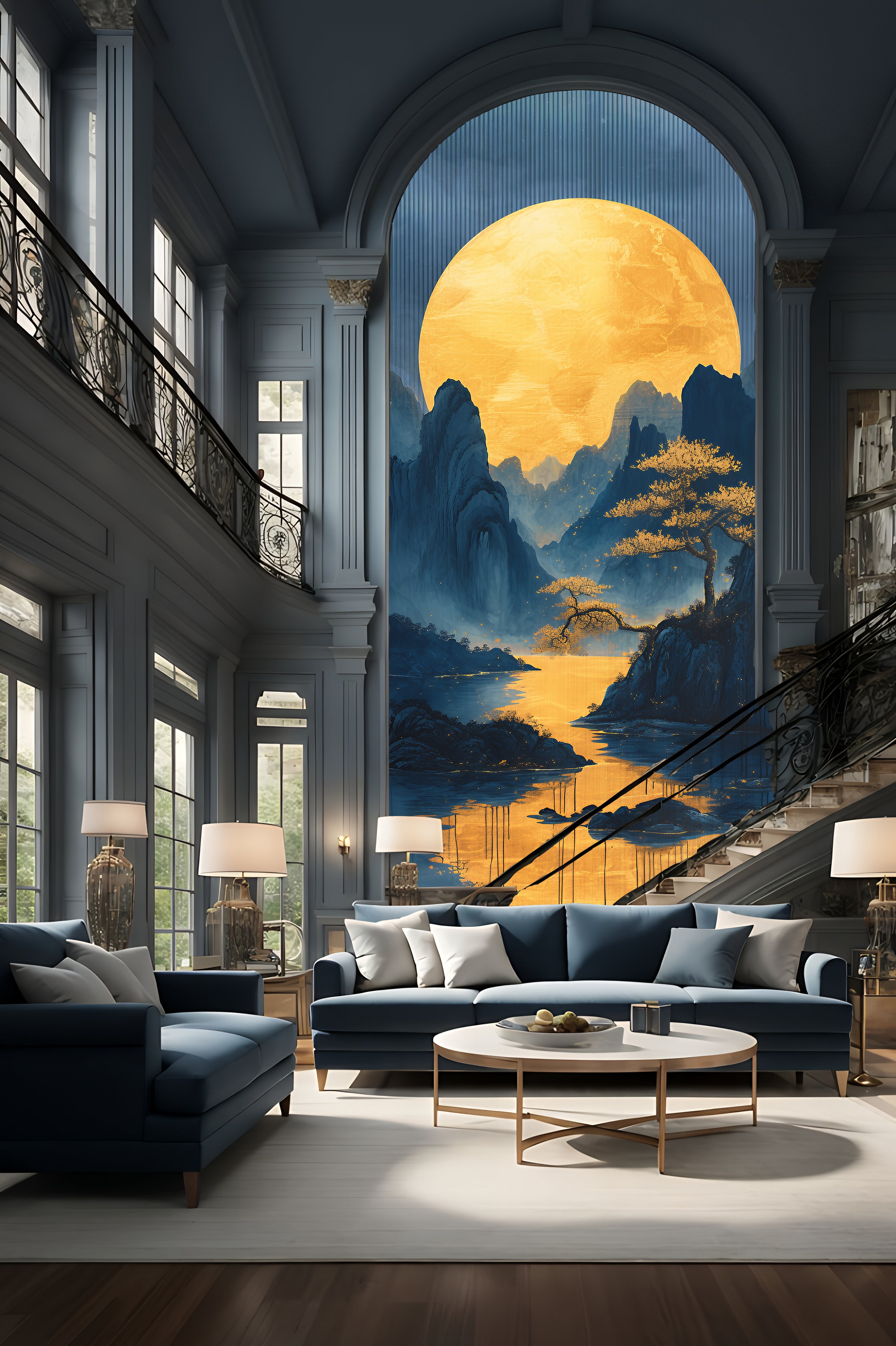 Golden Moon Cliffside