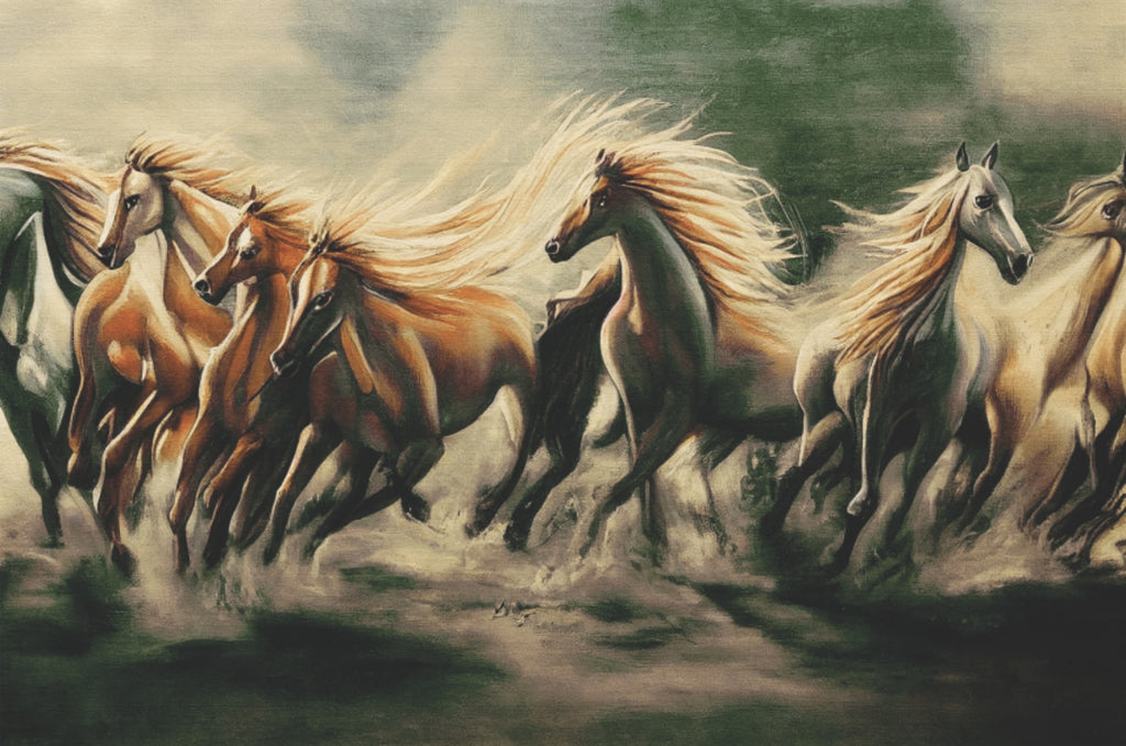 7 horses