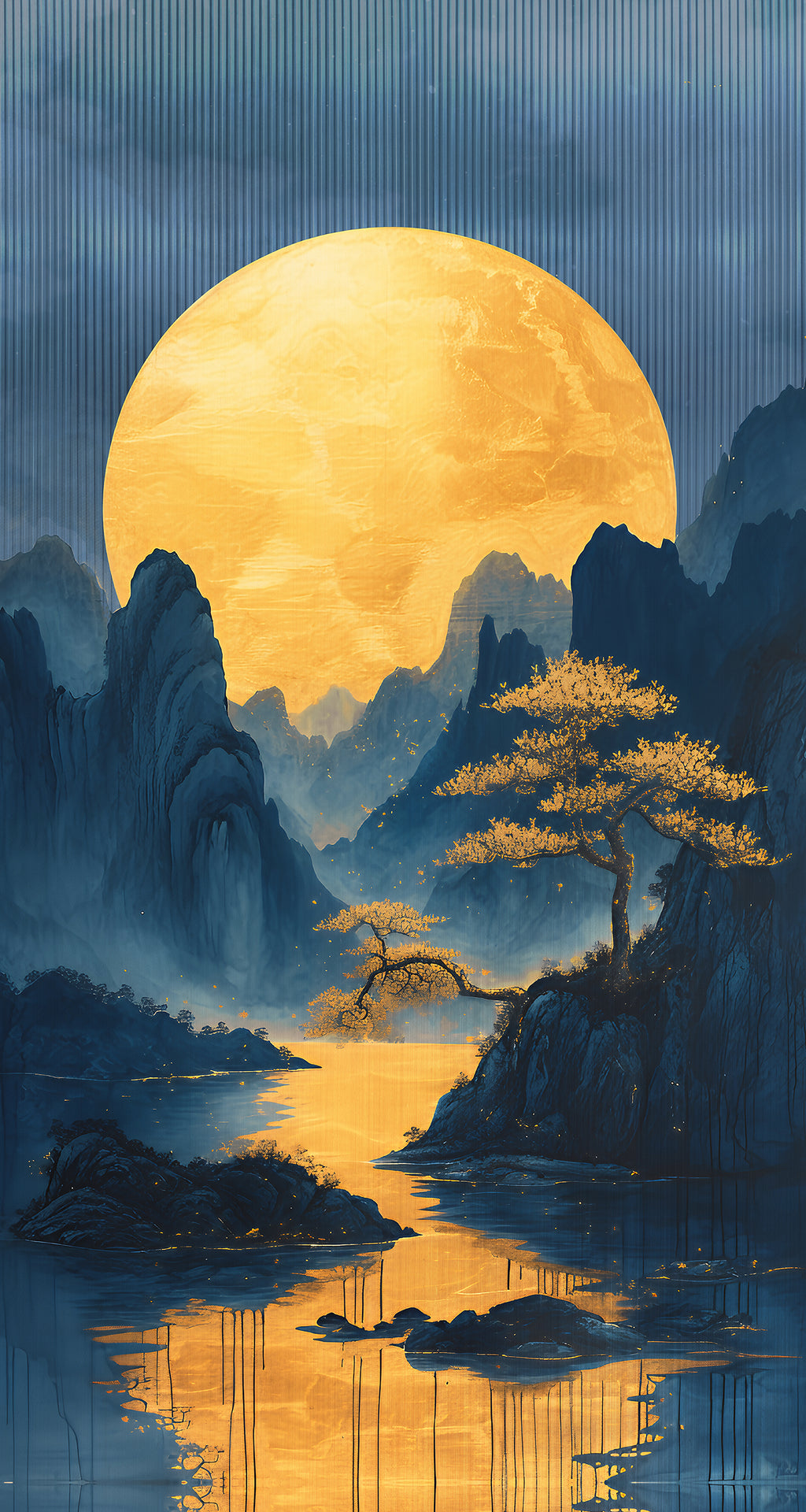 Golden Moon Cliffside