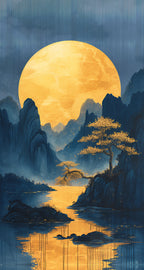 Golden Moon Cliffside