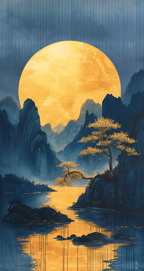 Golden Moon Cliffside