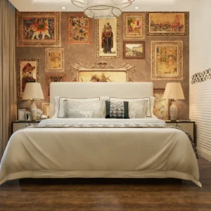 Royal Indian Heritage Art Wall Mural