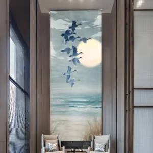 Coastal Flight Serenity Wall Mural