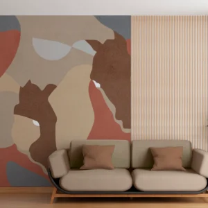 Abstract Horse Art Wall Mural
