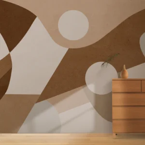 Abstract Geometric Wall Mural