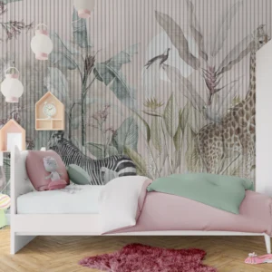 Safari Dream Kids Wall Mural