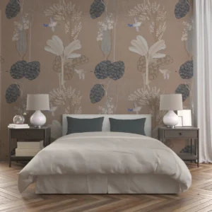 Elegant Bird Garden Wall Mural