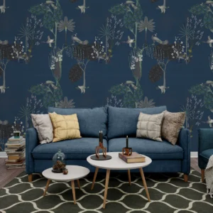 Royal Peacock Garden Wall Mural