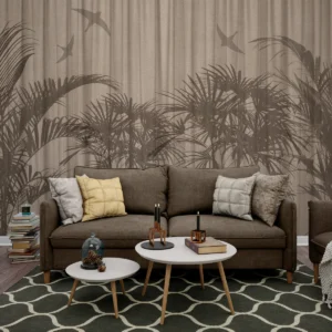 Tropical Shadow Palm Wall Mural