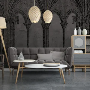 Gothic Arch Wall Mural