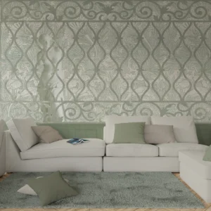 Classic Fence Pattern Wall Mural