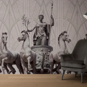 Greek Goddess Horse Wall Mural