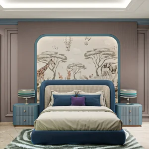 Jungle Safari Kids Wall Mural