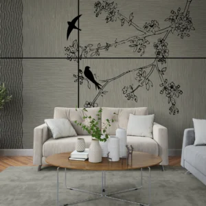 Love Nest Minimal Wall Mural