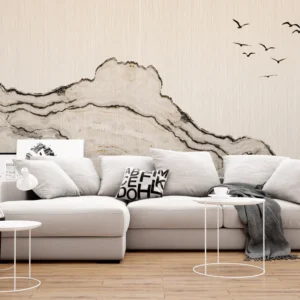 Marble Horizon Serenity Wall Mural