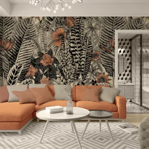 Odessa Botanical Wall Mural