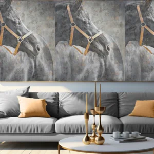 Majestic Stallion Trio Wall Mural