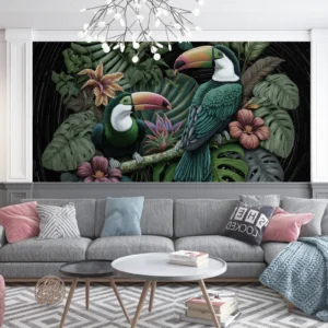 Tropical Toucan Wall Mural